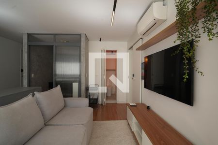 Sala de apartamento para alugar com 1 quarto, 46m² em Bela Vista, São Paulo