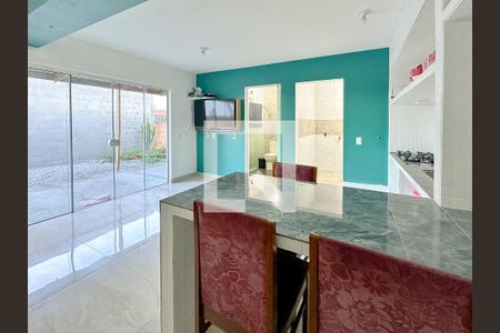Sala/Cozinha de casa para alugar com 1 quarto, 70m² em Forquilhas, São José