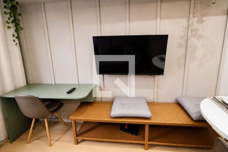 Sala de apartamento para alugar com 1 quarto, 25m² em Bela Vista, São Paulo