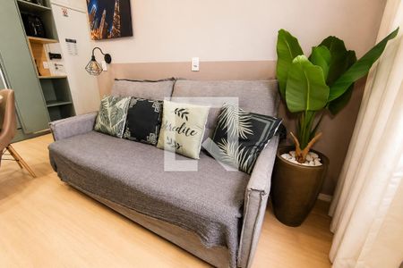 Sala de apartamento para alugar com 1 quarto, 25m² em Bela Vista, São Paulo