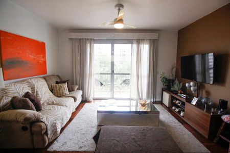 Sala de apartamento à venda com 3 quartos, 136m² em Real Parque, São Paulo