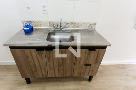 cozinha de kitnet/studio para alugar com 2 quartos, 36m² em Vila Nova das Belezas, São Paulo