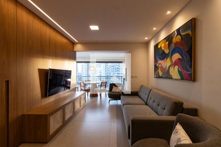 Sala de apartamento para alugar com 3 quartos, 89m² em Barra Funda, São Paulo