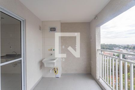 Varanda de apartamento à venda com 2 quartos, 43m² em Conceição, Diadema