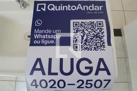 Plaquinha de apartamento para alugar com 2 quartos, 43m² em Gávea, Uberlândia