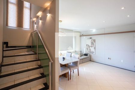 Sala 1 de apartamento à venda com 3 quartos, 249m² em Castelo, Belo Horizonte