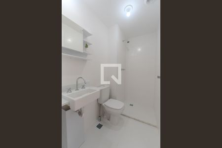 Banheiro de apartamento para alugar com 1 quarto, 27m² em Bela Vista, São Paulo