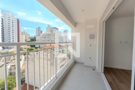 Sacada de apartamento para alugar com 1 quarto, 27m² em Bela Vista, São Paulo