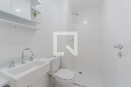Banheiro de apartamento para alugar com 1 quarto, 27m² em Bela Vista, São Paulo