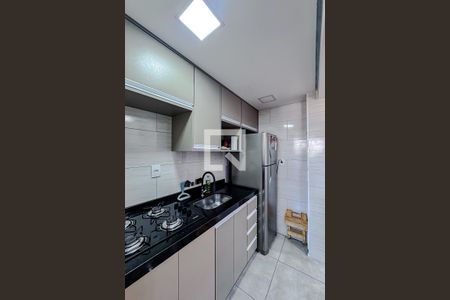 Cozinha de apartamento à venda com 1 quarto, 28m² em Brás, São Paulo