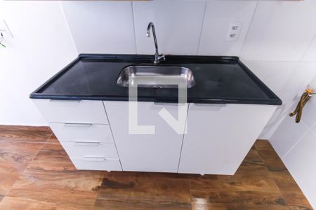 Sala/Cozinha de apartamento para alugar com 1 quarto, 24m² em Belenzinho, São Paulo