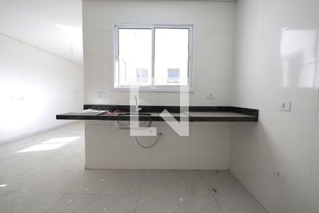 Cozinha de apartamento à venda com 2 quartos, 115m² em Bangú, Santo André