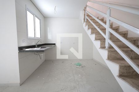 Cozinha de apartamento à venda com 2 quartos, 115m² em Bangú, Santo André