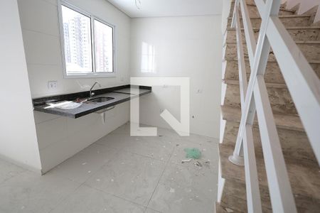Cozinha de apartamento à venda com 2 quartos, 115m² em Bangú, Santo André