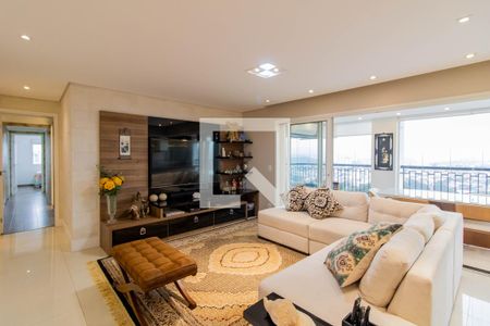 Sala de apartamento para alugar com 4 quartos, 183m² em Vila Rosalia, Guarulhos