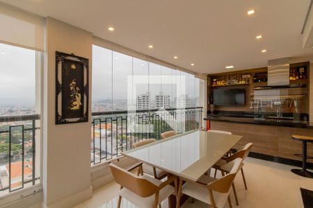 Varanda Gourmet de apartamento para alugar com 4 quartos, 183m² em Vila Rosalia, Guarulhos
