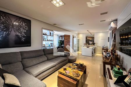 Sala de apartamento à venda com 3 quartos, 122m² em Mooca, São Paulo