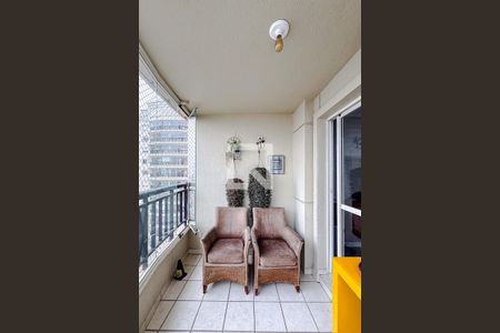 Varanda da Sala de apartamento para alugar com 3 quartos, 87m² em Parque da Mooca, São Paulo