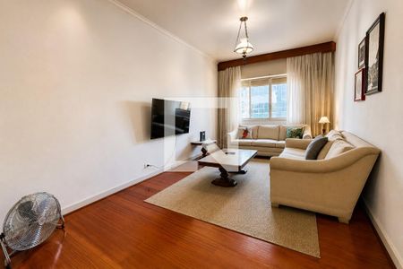 Sala de Estar de apartamento à venda com 3 quartos, 114m² em Bela Vista, São Paulo