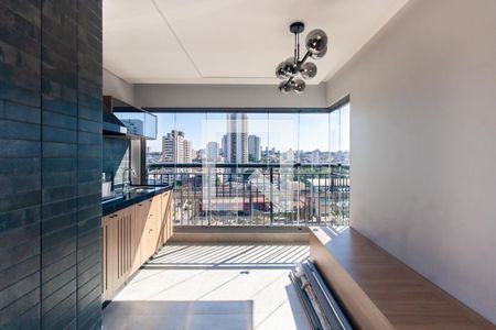 Varanda da Sala de apartamento à venda com 2 quartos, 73m² em Jardim Independência (são Paulo), São Paulo