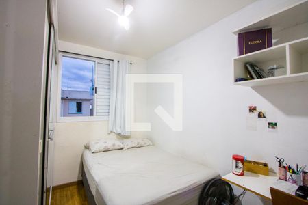 Quarto 2 de apartamento à venda com 2 quartos, 46m² em Vila Eldizia, Santo André