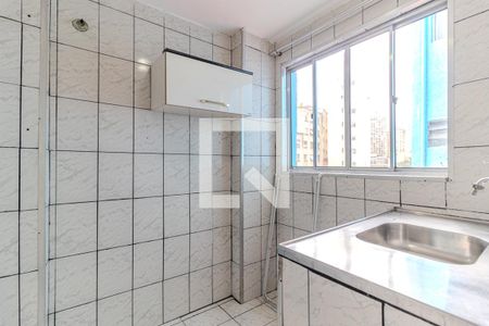 Cozinha de kitnet/studio para alugar com 1 quarto, 40m² em Campos Elíseos, São Paulo