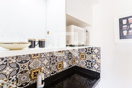 Sala/Cozinha de apartamento para alugar com 1 quarto, 33m² em Moema, São Paulo