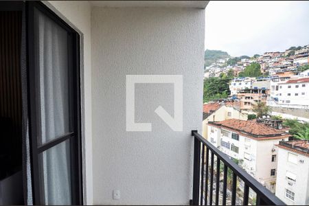 Sala de apartamento para alugar com 2 quartos, 50m² em Rio Comprido, Rio de Janeiro