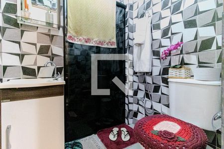 Banheiro de kitnet/studio para alugar com 1 quarto, 57m² em Sé, São Paulo