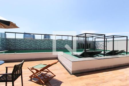 Área comum - Piscina de kitnet/studio para alugar com 1 quarto, 25m² em Vila Olímpia, São Paulo