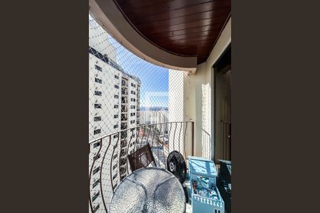 Varanda da Sala de apartamento à venda com 3 quartos, 107m² em Brás, São Paulo