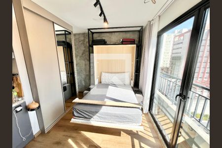 Sala/Quarto/Cozinha de kitnet/studio à venda com 1 quarto, 27m² em Santana, São Paulo