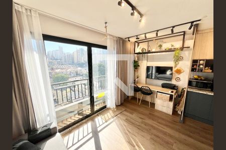 Sala/Quarto/Cozinha de kitnet/studio à venda com 1 quarto, 27m² em Santana, São Paulo