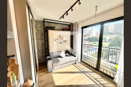 Sala/Quarto/Cozinha de kitnet/studio à venda com 1 quarto, 27m² em Santana, São Paulo
