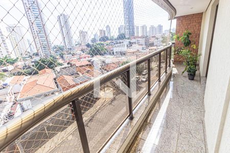 Varanda de apartamento à venda com 3 quartos, 170m² em Vila Regente Feijó, São Paulo