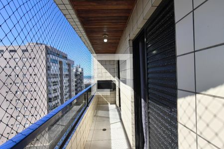 Sacada de apartamento para alugar com 1 quarto, 65m² em Cidade Ocian, Praia Grande