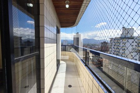 Sacada de apartamento para alugar com 1 quarto, 65m² em Cidade Ocian, Praia Grande