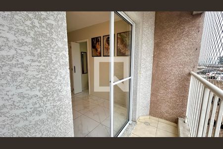 Varanda da Sala de apartamento para alugar com 2 quartos, 43m² em Vila Sao Joao, Guarulhos