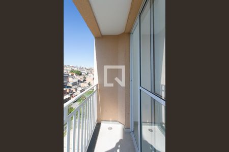 Varanda da Sala  de apartamento para alugar com 2 quartos, 47m² em Vila Carmosina, São Paulo