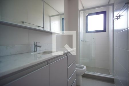 Banheiro da Suíte de apartamento para alugar com 2 quartos, 56m² em Petrópolis, Porto Alegre