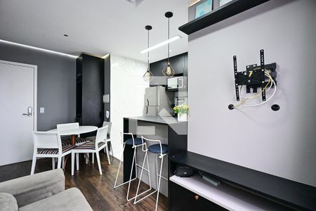 Sala de apartamento para alugar com 2 quartos, 44m² em Vila Andrade, São Paulo
