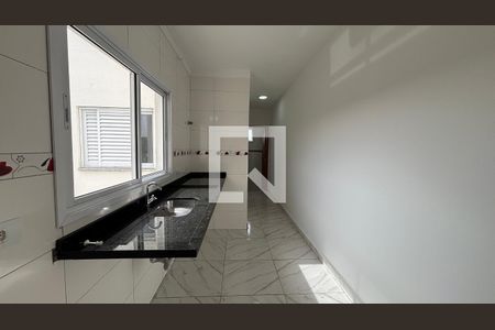 Sala - Cozinha de apartamento para alugar com 2 quartos, 100m² em Vila Clarice, Santo André