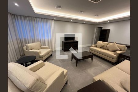 Sala de apartamento à venda com 4 quartos, 240m² em Brooklin, São Paulo