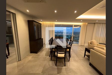Sala de apartamento à venda com 4 quartos, 240m² em Brooklin, São Paulo