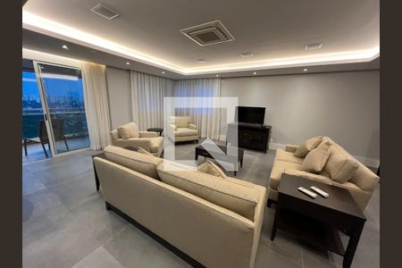 Sala de apartamento à venda com 4 quartos, 240m² em Brooklin, São Paulo