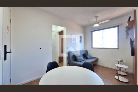 Sala de apartamento para alugar com 1 quarto, 30m² em Barra Funda, São Paulo