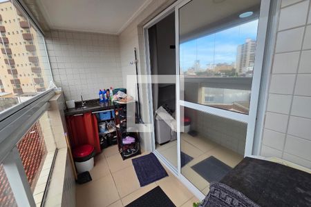 Varanda de apartamento para alugar com 2 quartos, 77m² em Vila Caiçara, Praia Grande