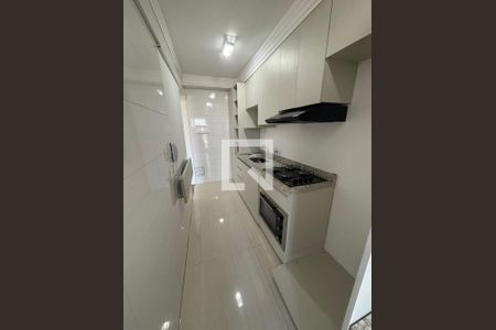 Cozinha de apartamento para alugar com 2 quartos, 57m² em Campestre, Santo André