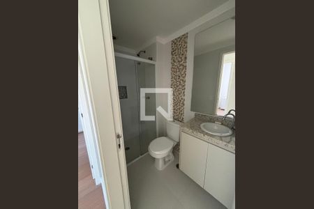 Banheiro  de apartamento para alugar com 2 quartos, 57m² em Campestre, Santo André