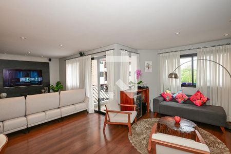 Sala de apartamento à venda com 3 quartos, 156m² em Parque Bairro Morumbi, São Paulo